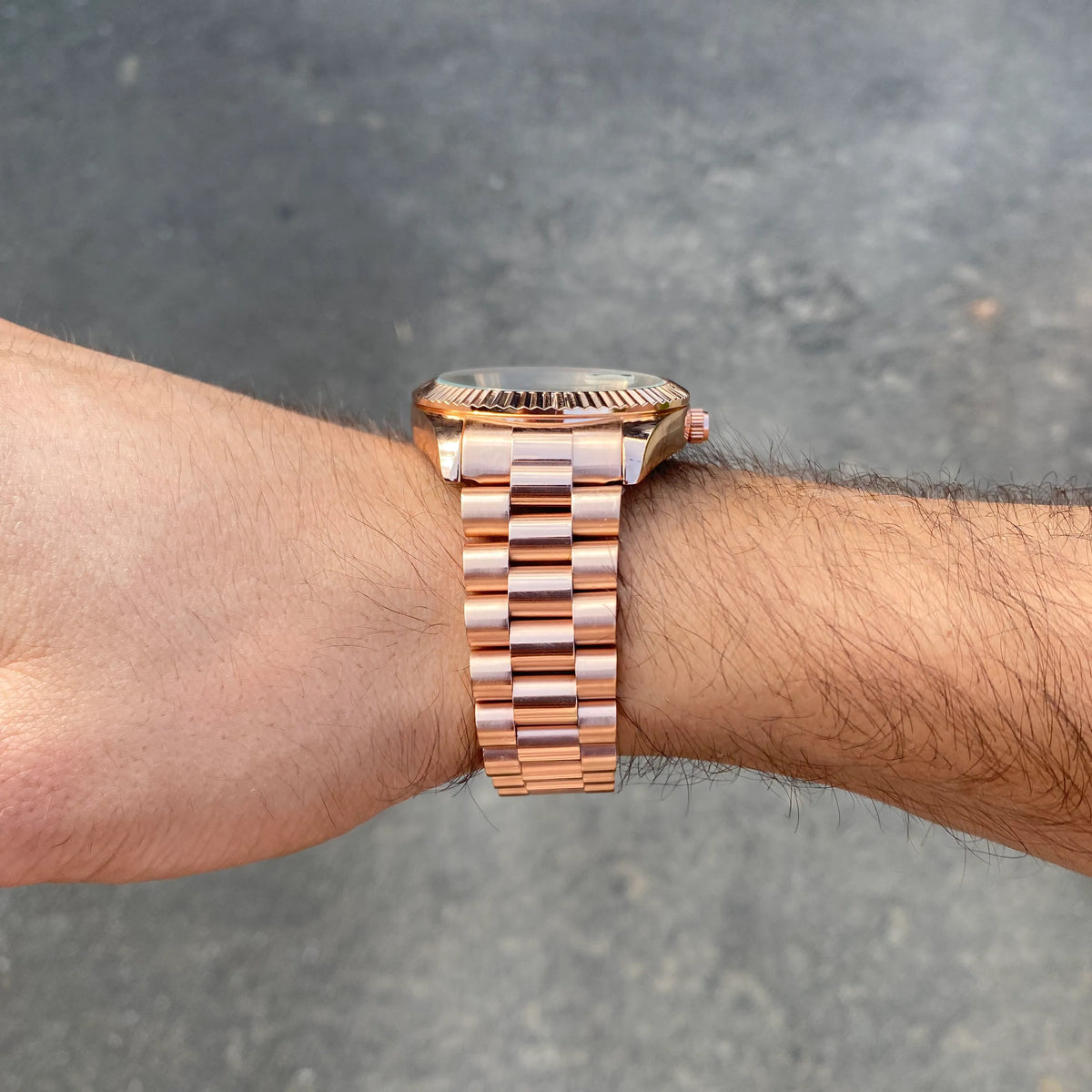 Reloj altura date chocolate