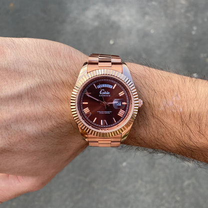 Reloj altura date chocolate