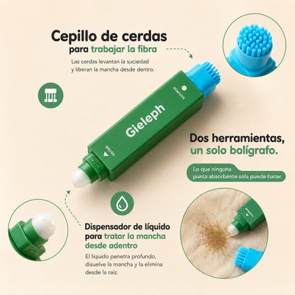 Removedor quitamanchas portátil: Elimina manchas recientes en menos de 5 minutos