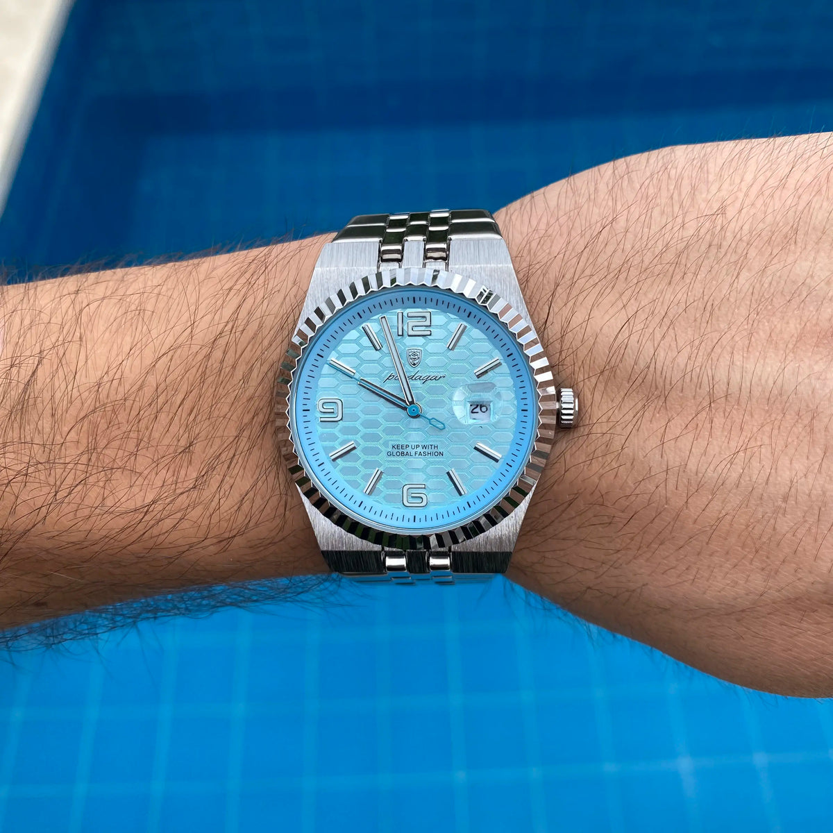 Reloj poedagar 839 aguamarina