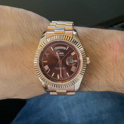 Reloj altura date chocolate