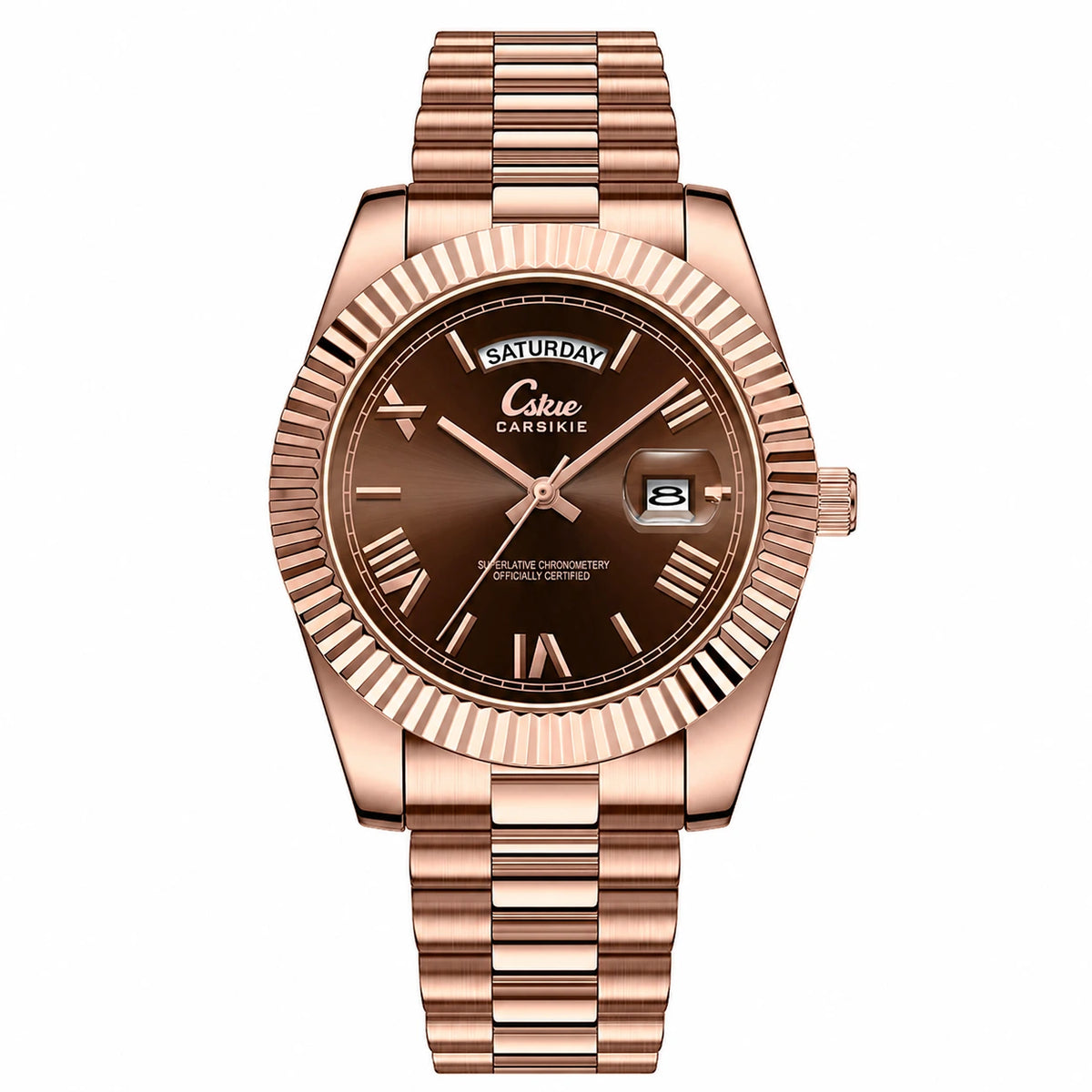 Reloj altura date chocolate